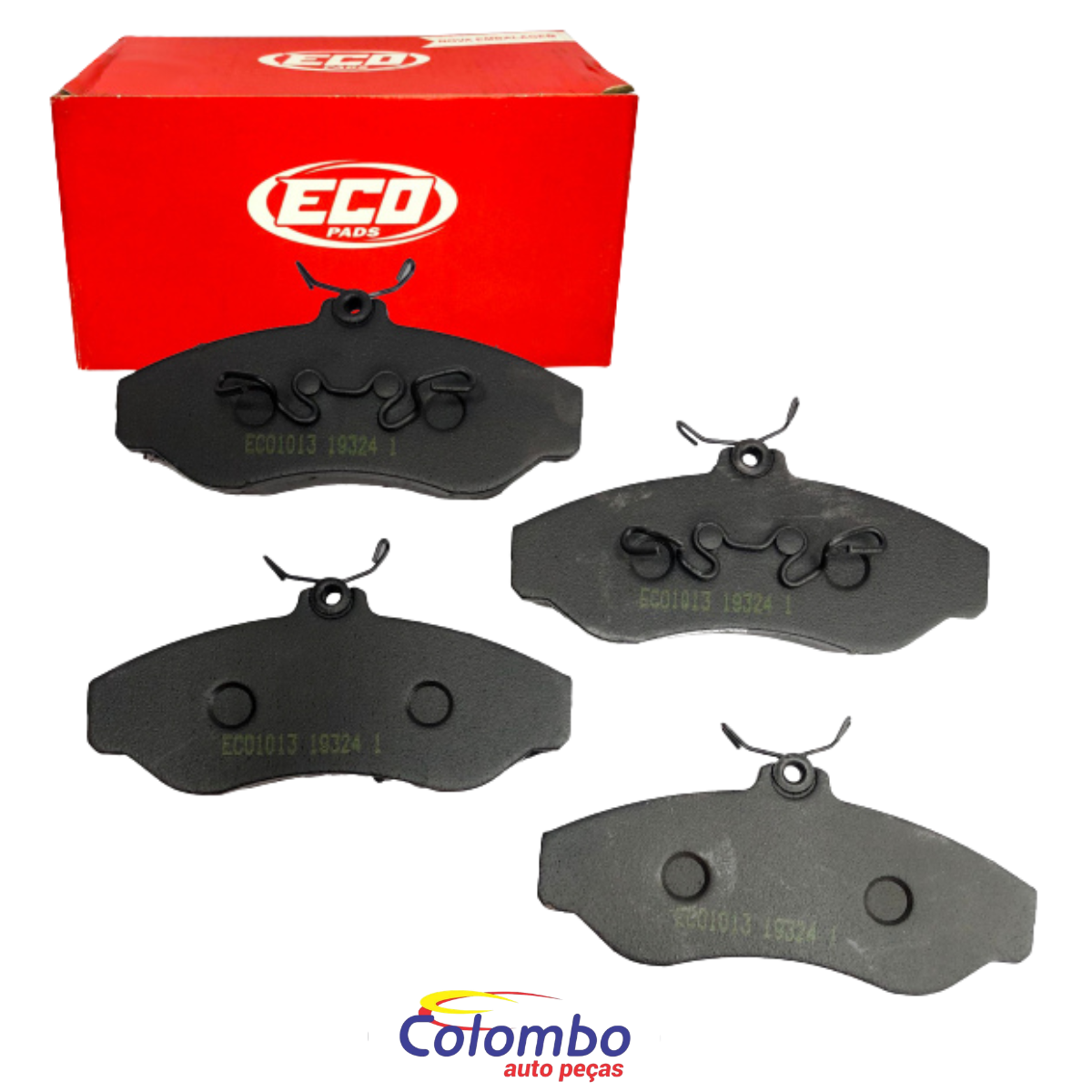 PASTILHA FREIO DIANTEIRA GM S10/BLAZER 4X2 1995>