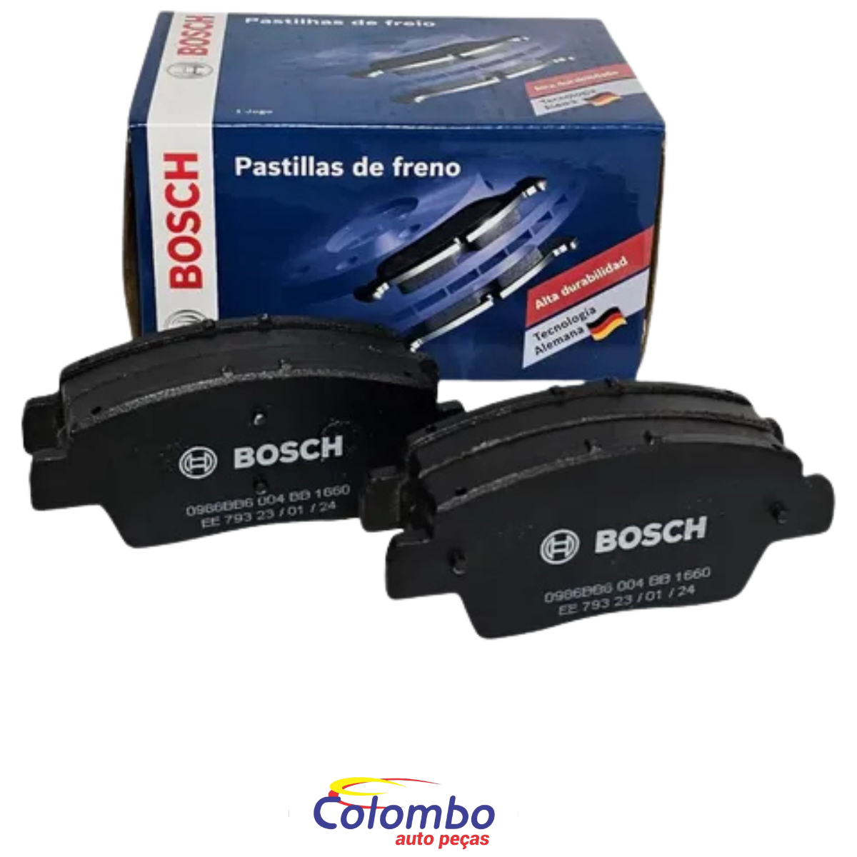 PASTILHA FREIO DIANTEIRA