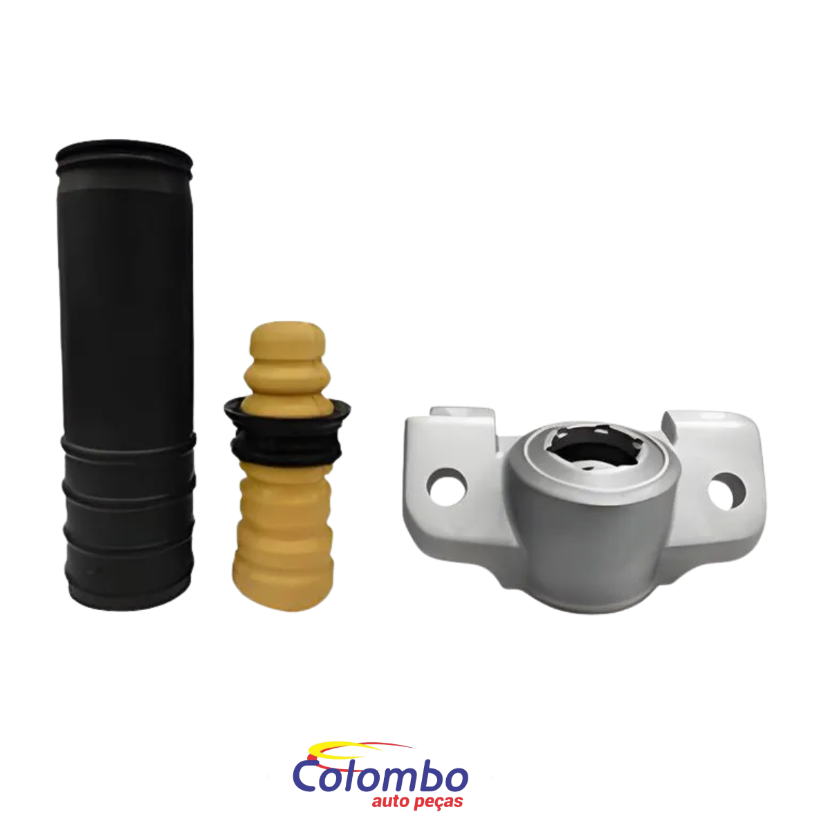 KIT AMORTECEDOR TRASEIRO (COXIM + BATENTE + COIFA) - LADO DIREITO