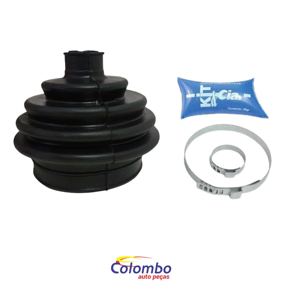 KIT COIFA HOMOCINETICA (LADO RODA) VW GOL/PARATI/SAVEIRO/VOYAGE/SANTANA