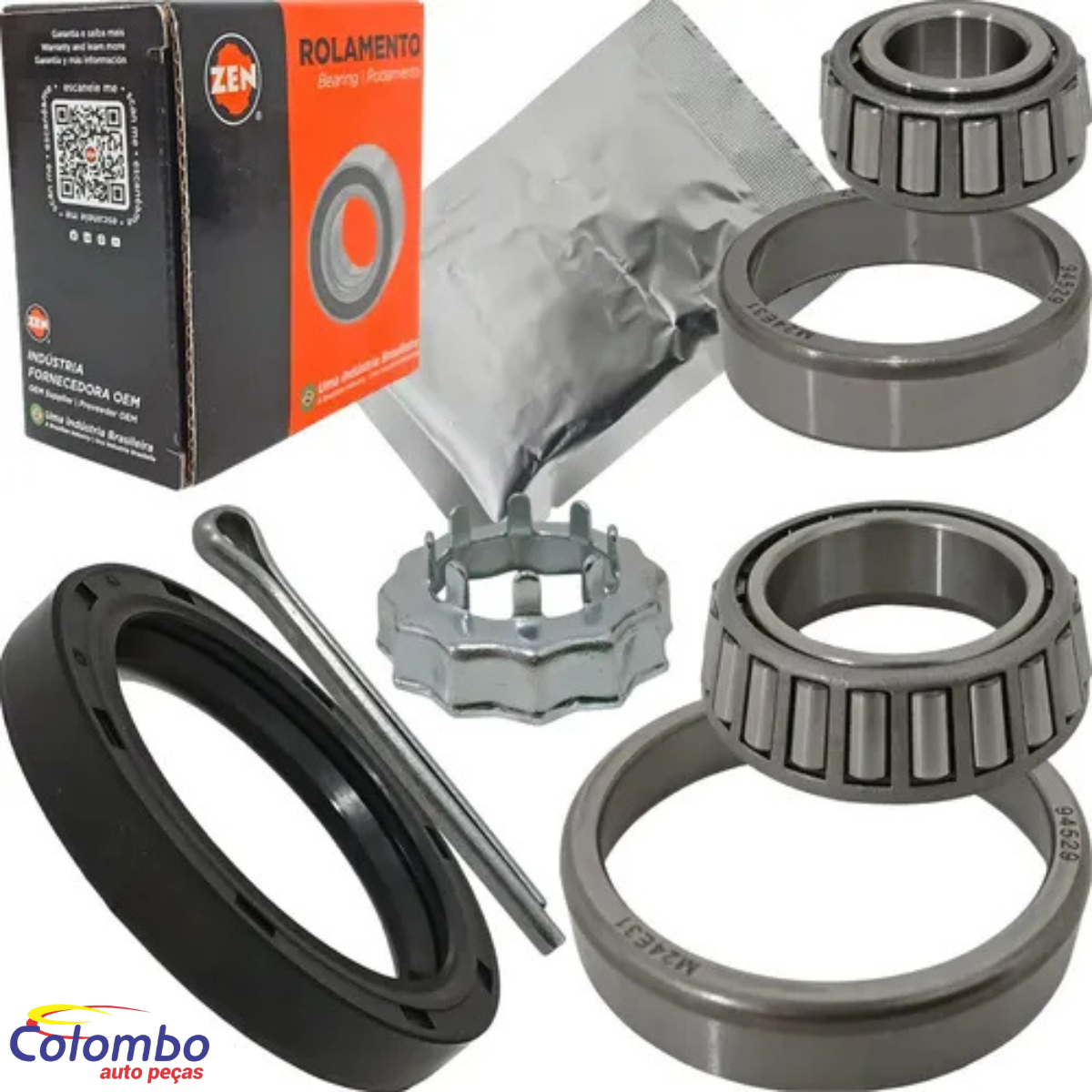 KIT ROLAMENTO RODA TRASEIRO