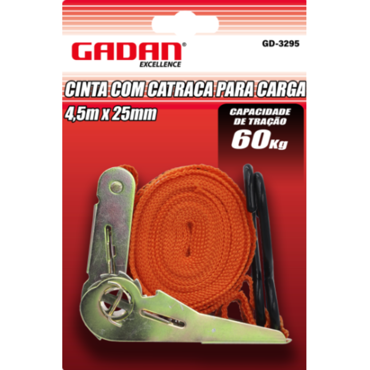 CINTA C/CATRACA P/CARGA (4,5MX25MM)