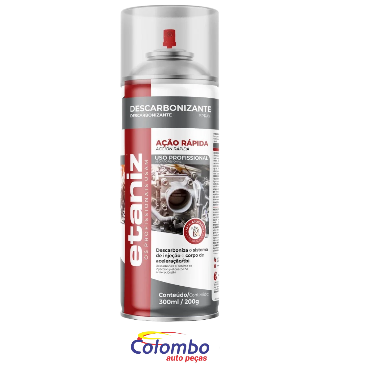 LIMPA TBI/DESCARBONIZANTE 300ML/200G