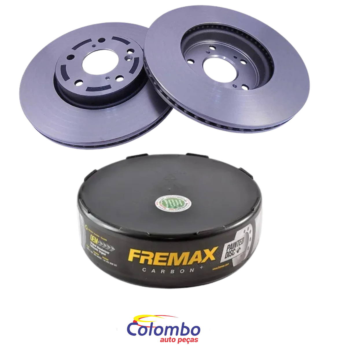 DISCO FREIO DIANTEIRO VENTILADO (293MM) HONDA HRV 1.8 2016> HONDA HRV 1.5 2020> ACCORD 3.5 2007>2017