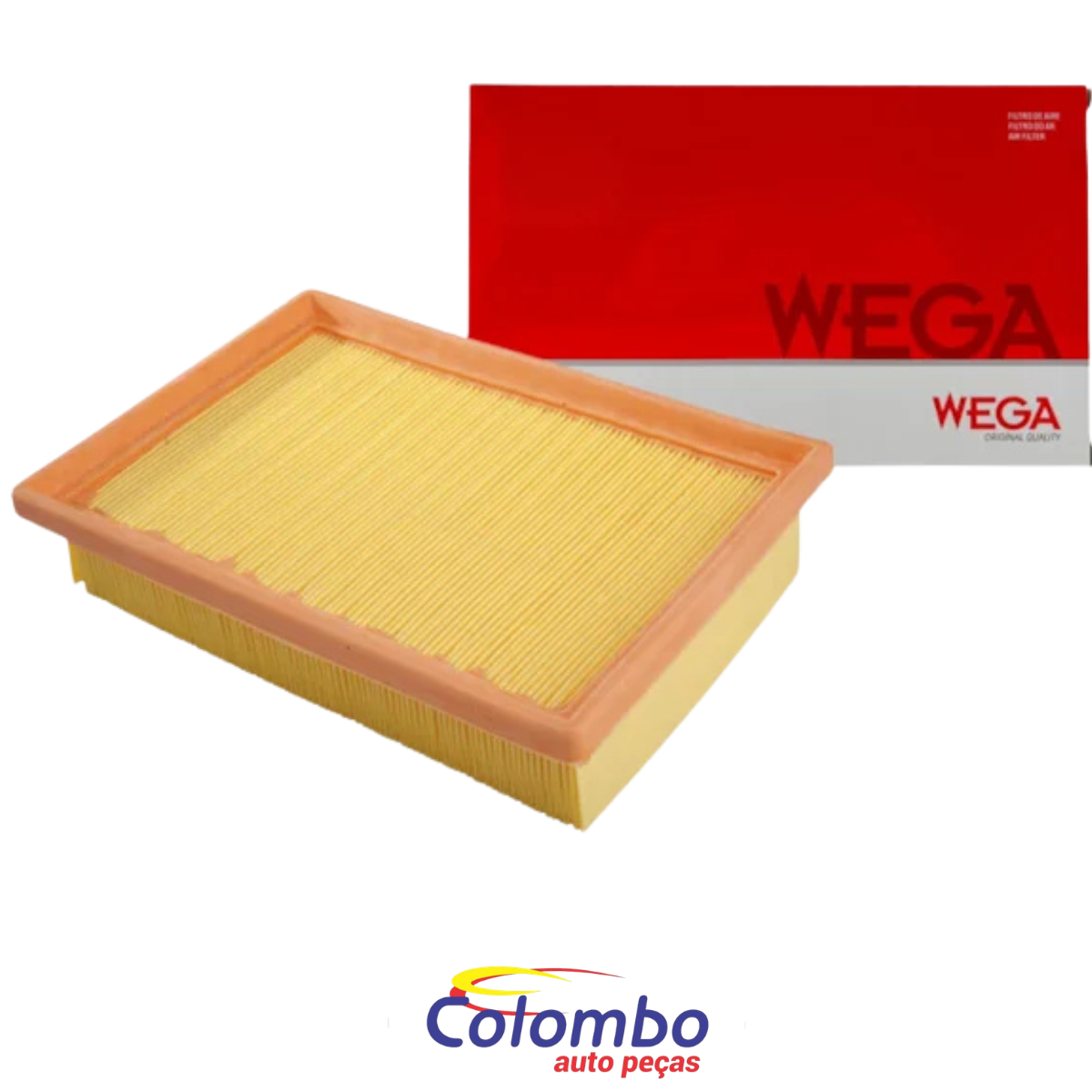 FILTRO AR MOTOR GM COBALT/SONIC/SPIN 1.0 1.4 2012 ATE 2018