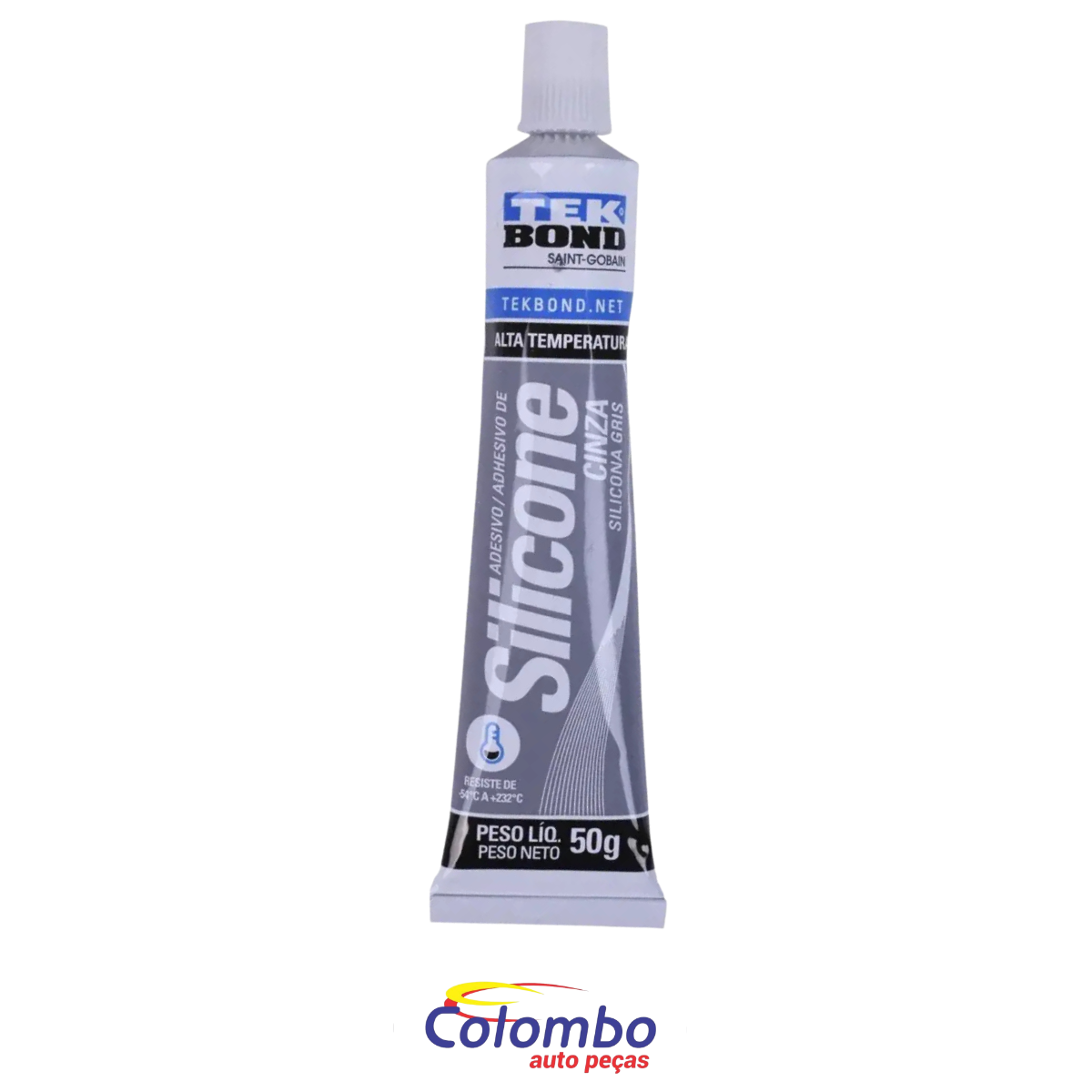 SILICONE CINZA 50GR