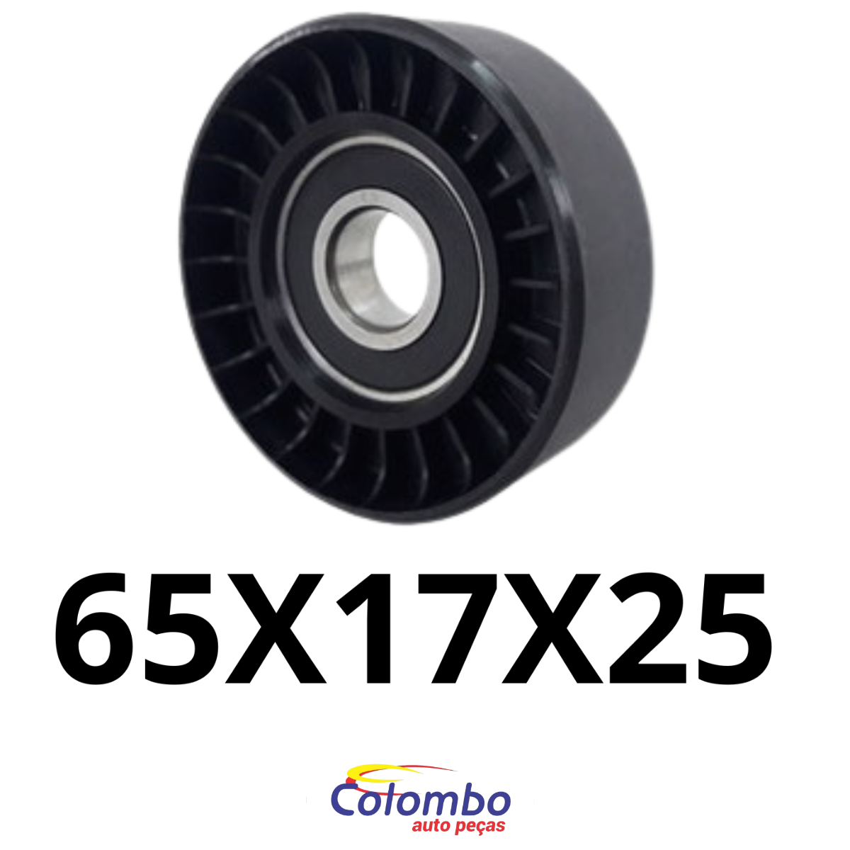 POLIA CORREIA ALTERNADOR (65X17X25)