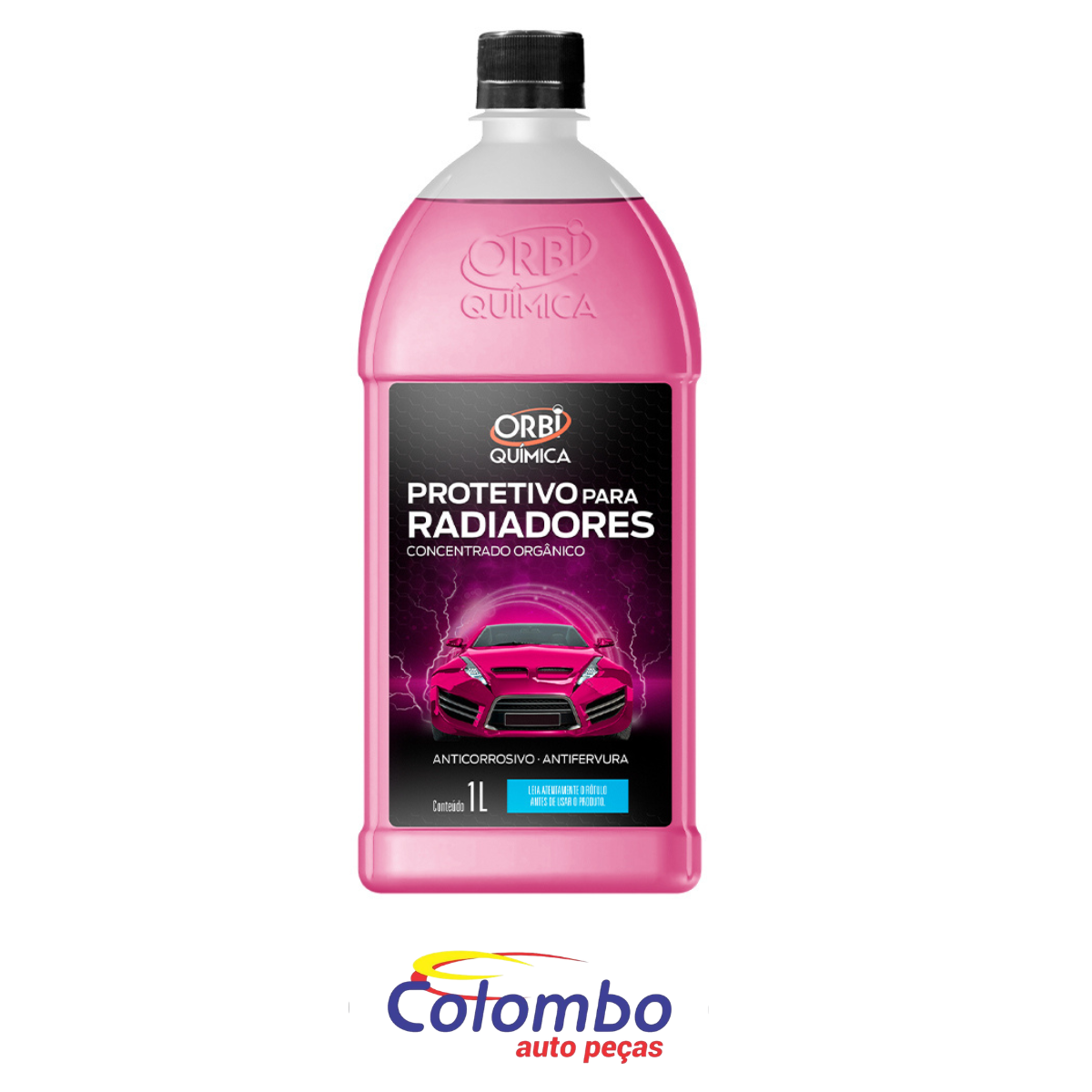 ADITIVO/FLUIDO RADIADOR ROSA 1LT (ORBI)