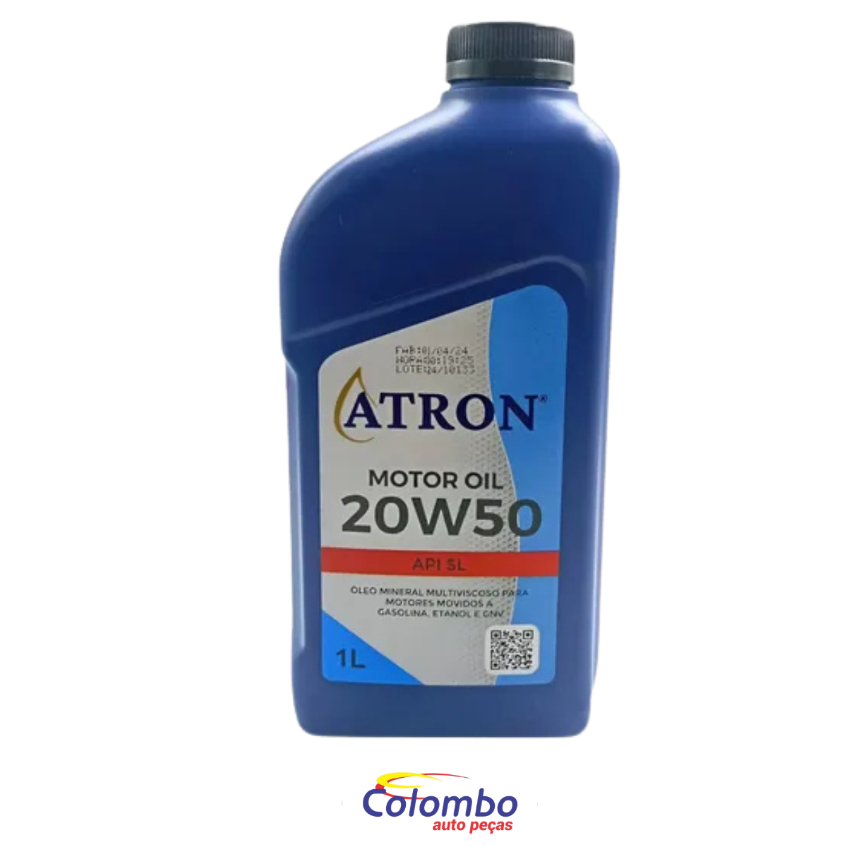 OLEO MOTOR 20W50 MINERAL 1LT (ATRON)