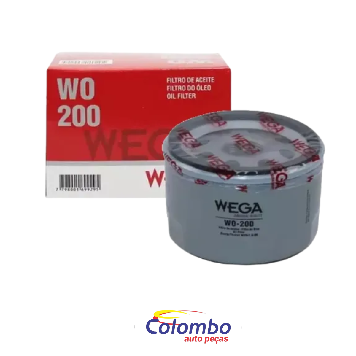 FILTRO OLEO LUBRIFICANTE LINHA RENAULT 1.6 8V/16V