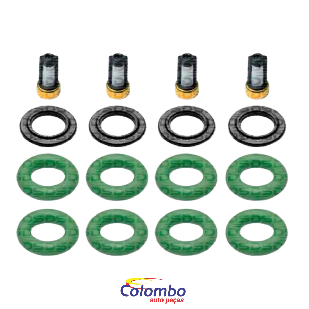 KIT REPARO BICO INJETOR + PENEIRAS