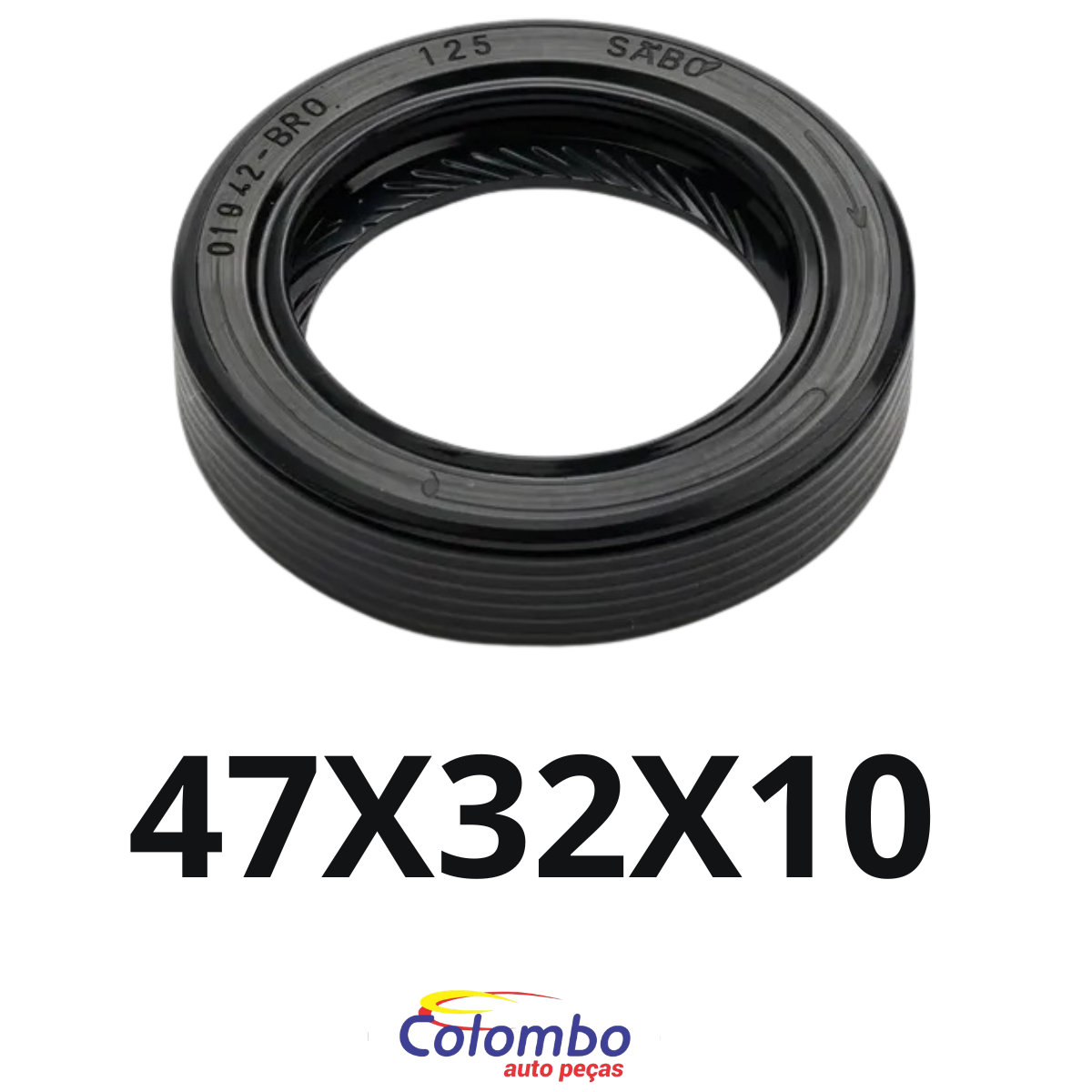 RETENTOR DIANTEIRO VIRABREQUIM/COMANDO (32X47X10)