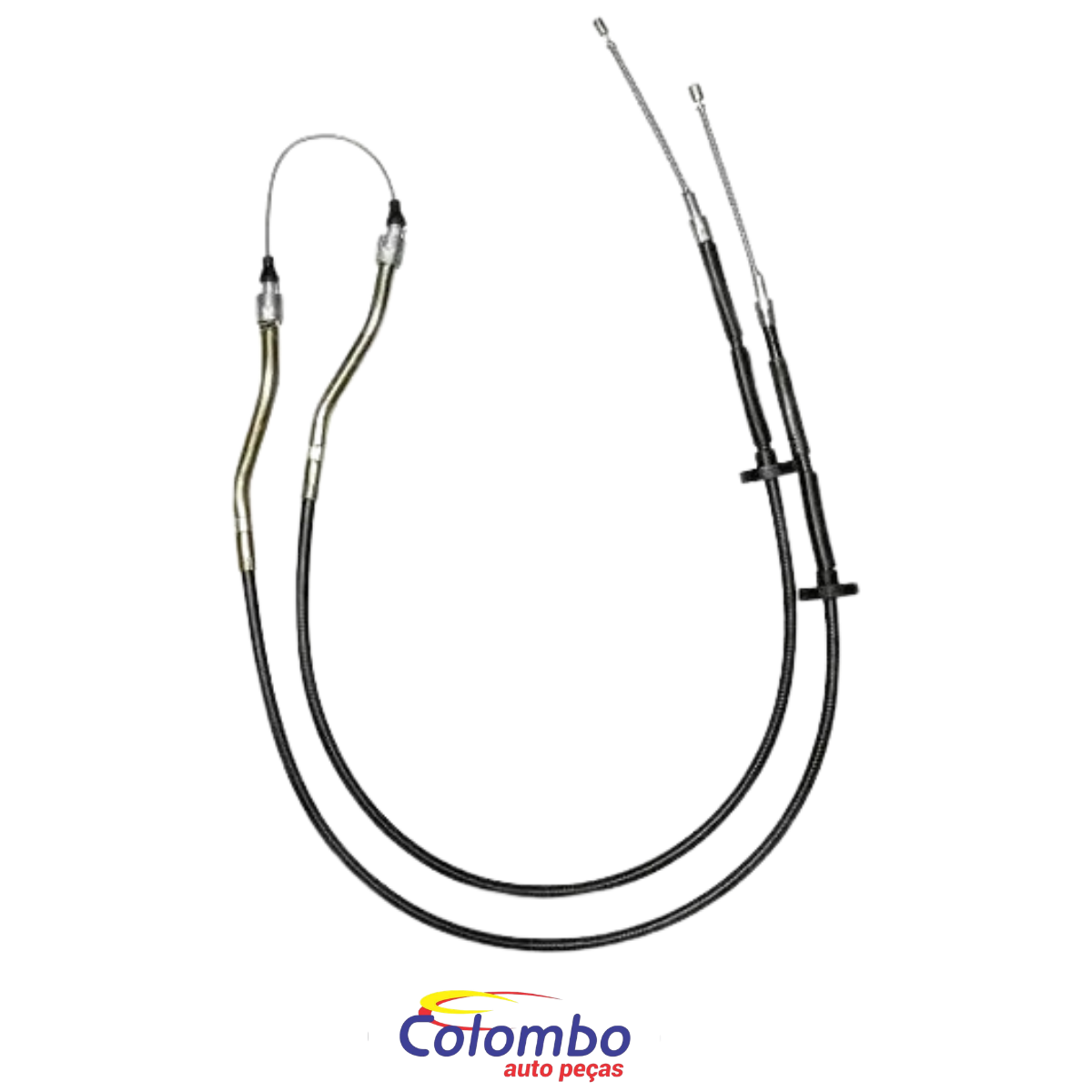CABO FREIO MAO TRASEIRO (2600MM) VW GOL AP 1.6 1.8 2.0 1984>1994 VW SAVEIRO AP 1.6 1.8 2.0 1989>1997 VW VOYAGE AP 1.6 1.8 1989>1995 VW PARATI AP 1.6 1.8 1988>1995