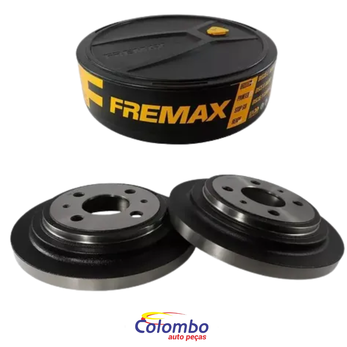 TAMBOR FREIO TRASEIRO (180MM)