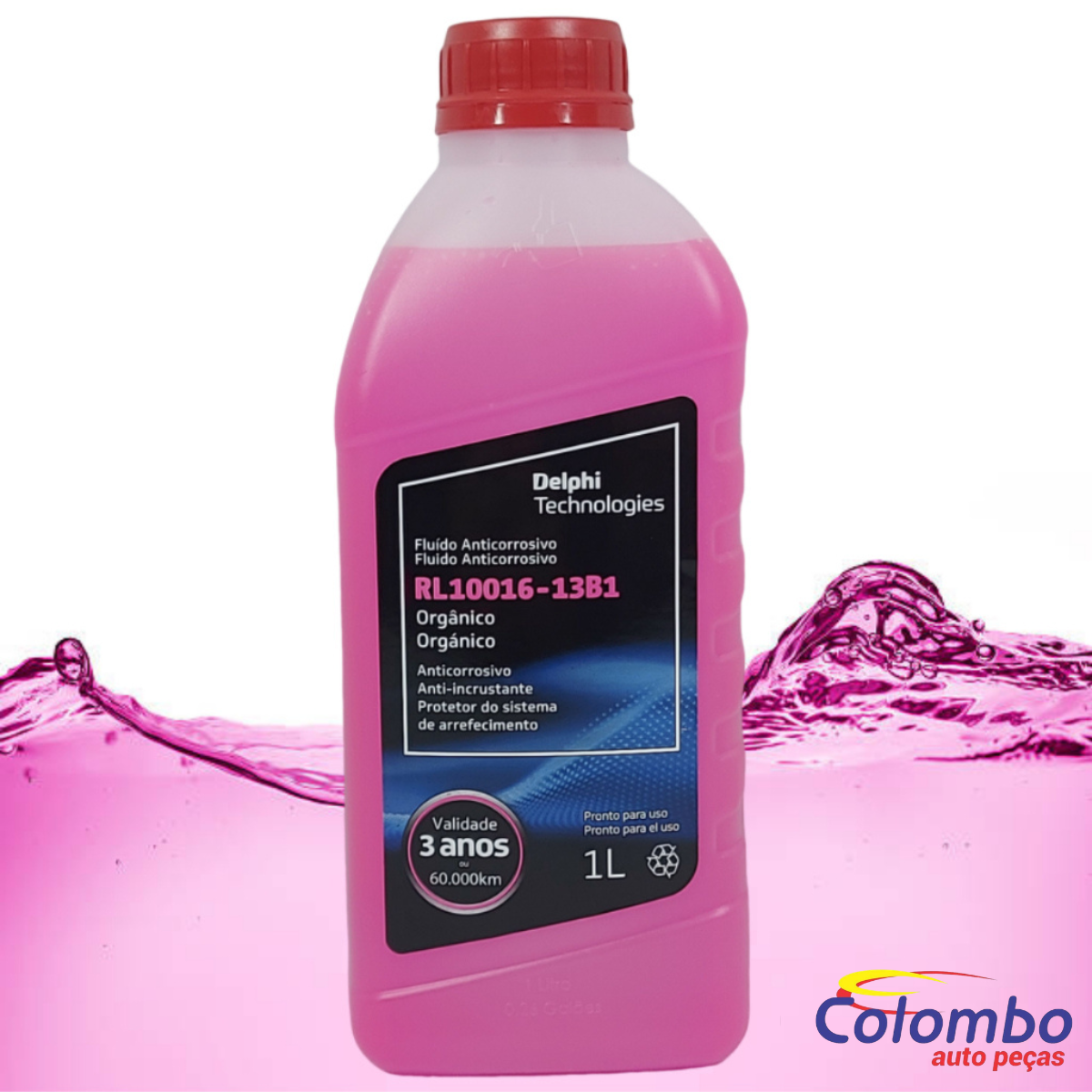 ADITIVO RADIADOR ROSA PRONTO USO 1LT (DELPHI)